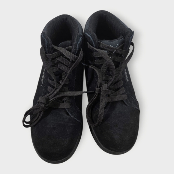 Puma Men's 630315 Iconic Suede 8 Mid Composite Safety Toe Metal Free Work Shoes - Picture 3 of 8